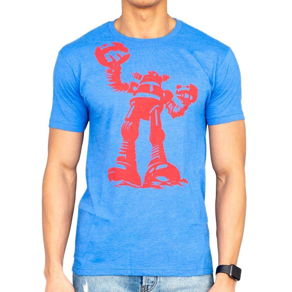 Ames Bros Destroyer Vintage Blue Adult T-shirt - S