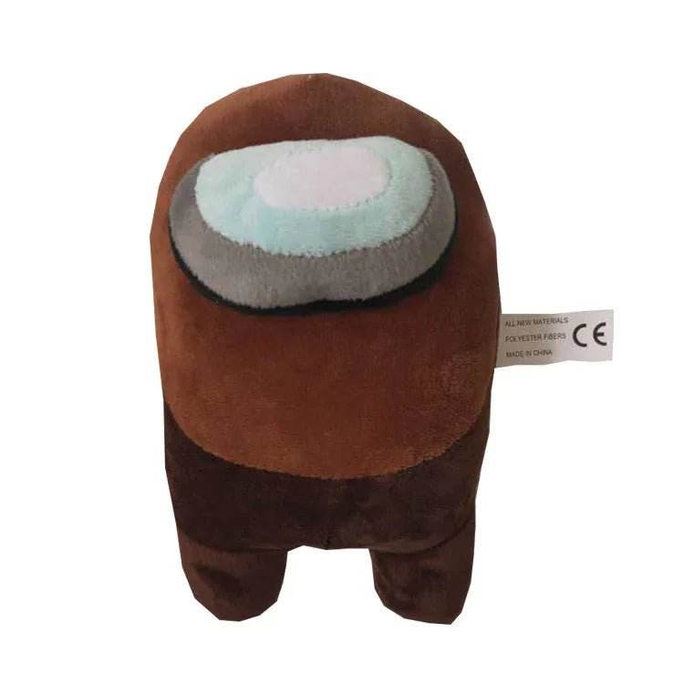 Among Us Cute Plush Stuffed Collectible toys (Brown) kawaii Video Game Characters - 