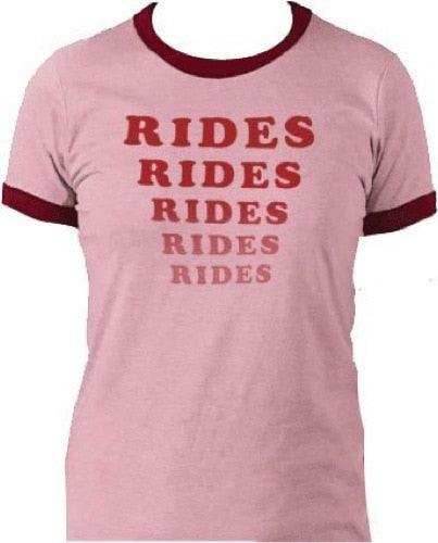 Amusement Park Rides Rides Rides Washed T-shirt - S