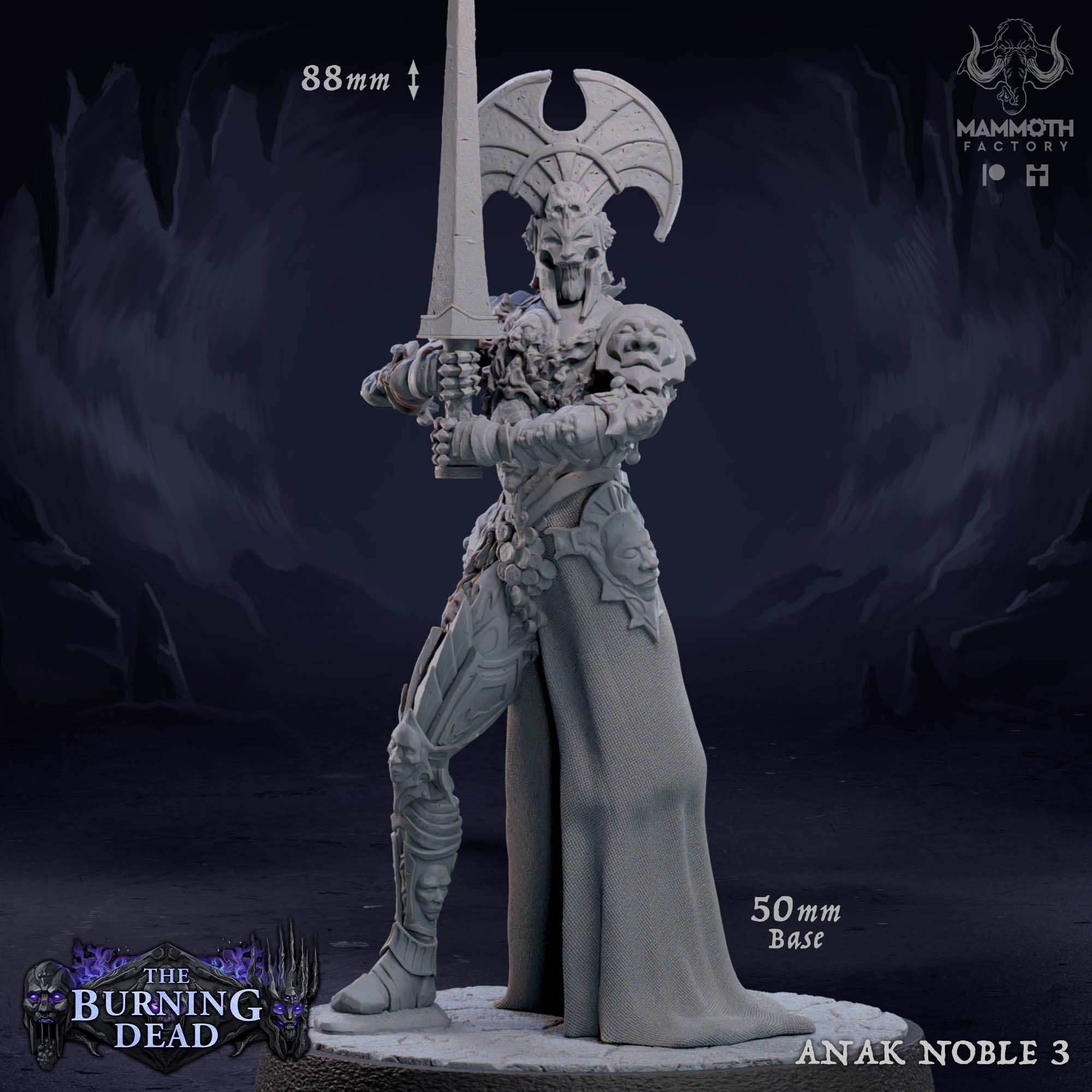 Anak Noble: Sculpt 3 (Large Wraith) - 