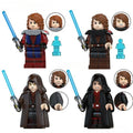 Anakin Skywalker Set of 4 Lego Star Wars Minifigures custom Toys