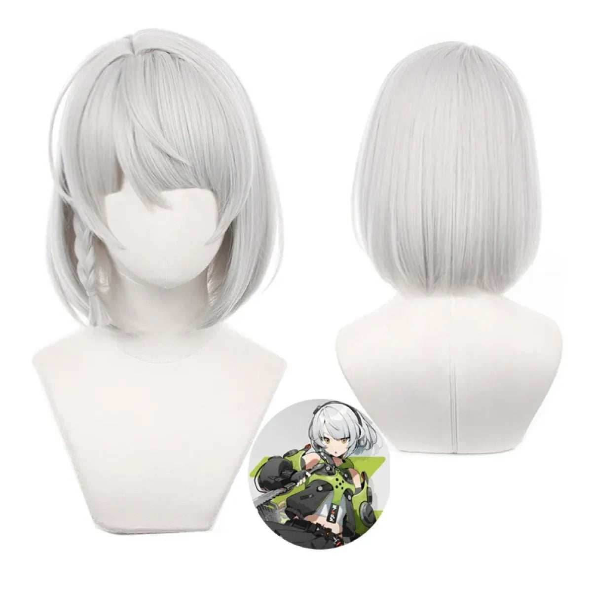 Anby Demara Cosplay Costume – Zenless Zone Zero Outfit with Props - S / Wig Only