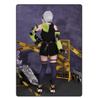 Anby Demara Cosplay Costume – Zenless Zone Zero Outfit with Props - S / Full Set(with wig)
