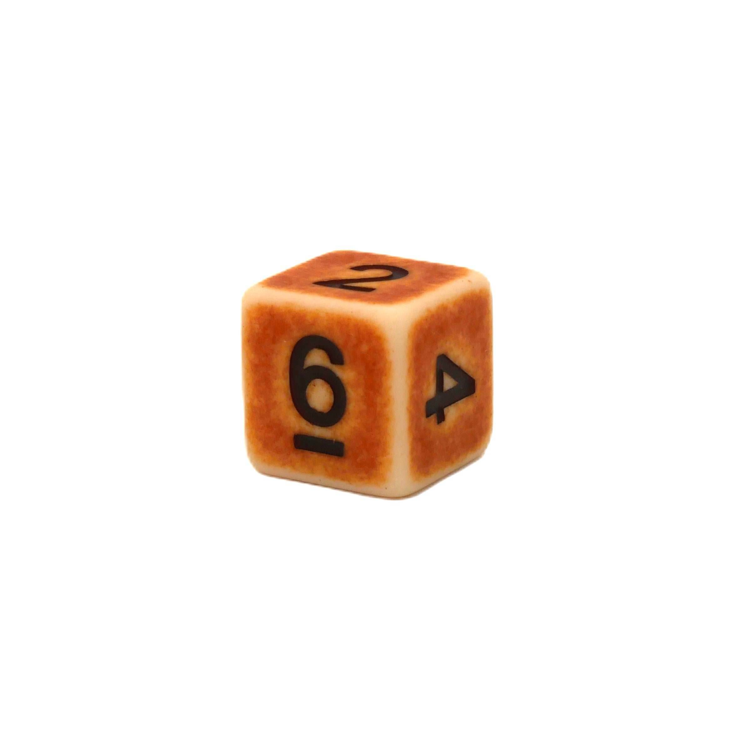 Ancient Bone - 7 Piece DnD Dice Set | Acrylic RPG Gaming Dice - 