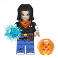 Android 17 Dragon Ball Z Super Lego Minifigures Anime Custom Toys