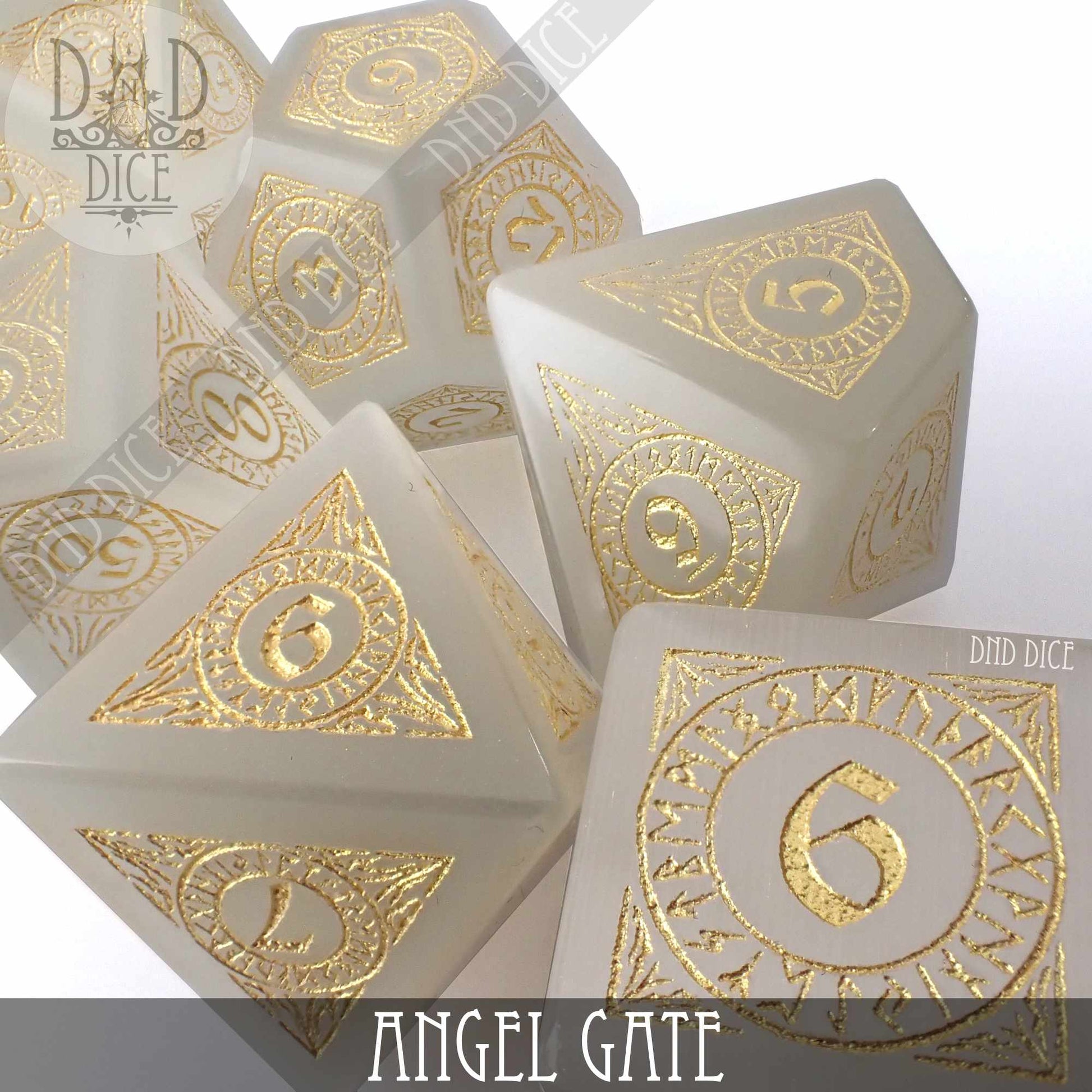 Angel Gate Cat's Eye Dice Set (Gift Box)