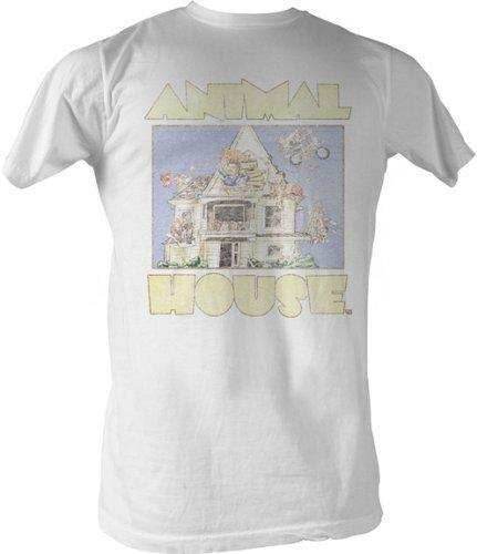 Animal House Distressed Cartoon T-shirt - S