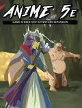 Anime 5E Game Screen and Adventure Expansion - 