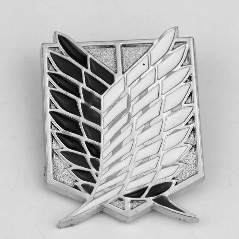 Anime Attack On Titan Brooch Pin Wings of Liberty Freedom Scout Regiment Legion Survey Recon Corp Eren Badge Anime Jewelry