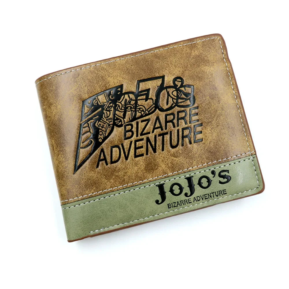 Anime Attack on Titan Eren Jager Khaki Men Wallets Scout Regiment Short Purse Card Holders