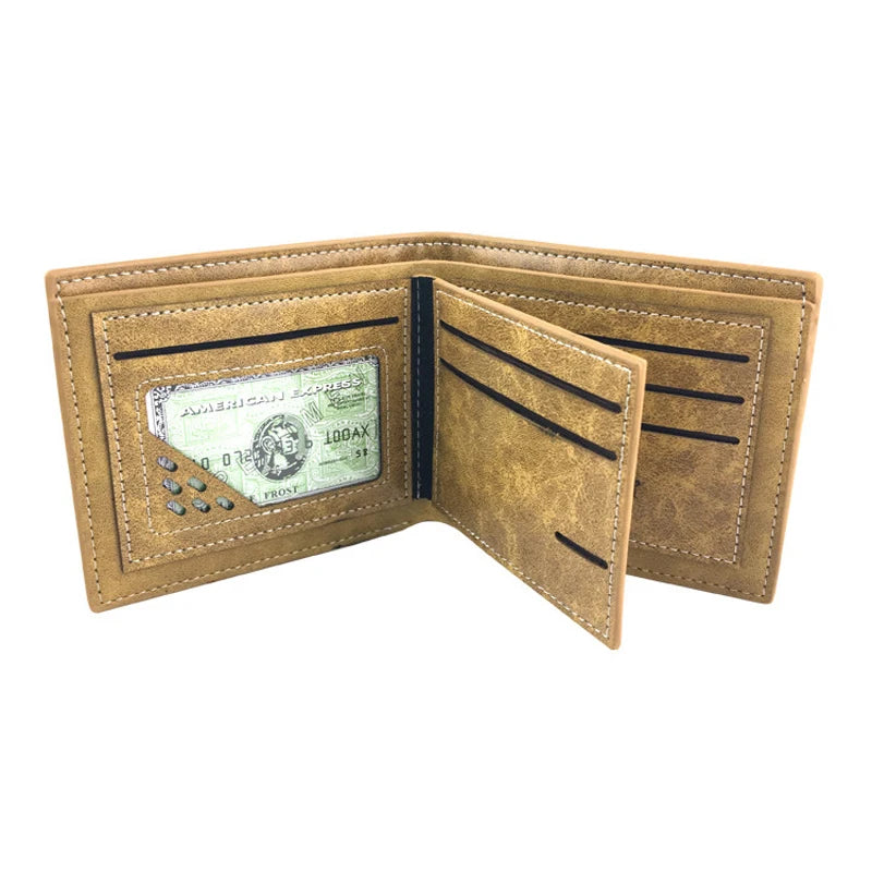 Anime Attack on Titan Scout Regiment Khaki Short Men Wallets