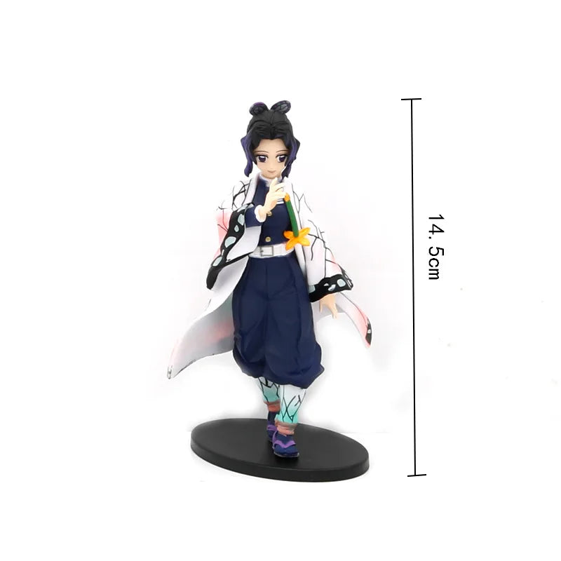 Anime Demon Slayer Figure Kamado Tanjirou Nezuko Action Figures Model Toys Zenitsu Figurine Inosuke Kimetsu No Yaiba Figura