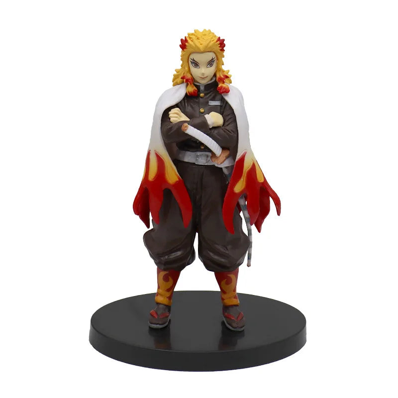 Anime Demon Slayer Figure Kamado Tanjirou Nezuko Action Figures Model Toys Zenitsu Figurine Inosuke Kimetsu No Yaiba Figura