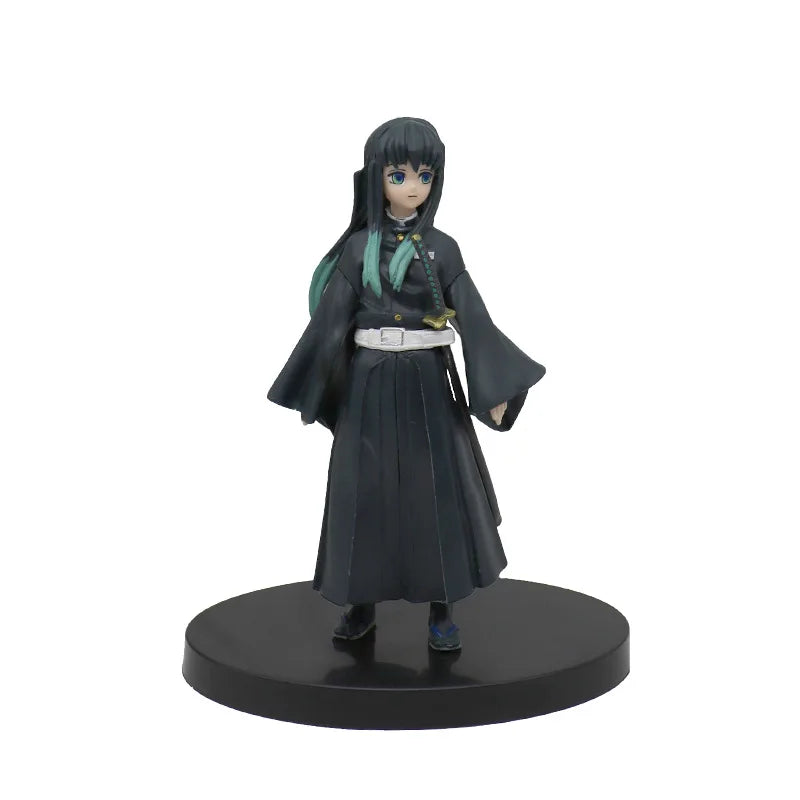 Anime Demon Slayer Figure Kamado Tanjirou Nezuko Action Figures Model Toys Zenitsu Figurine Inosuke Kimetsu No Yaiba Figura