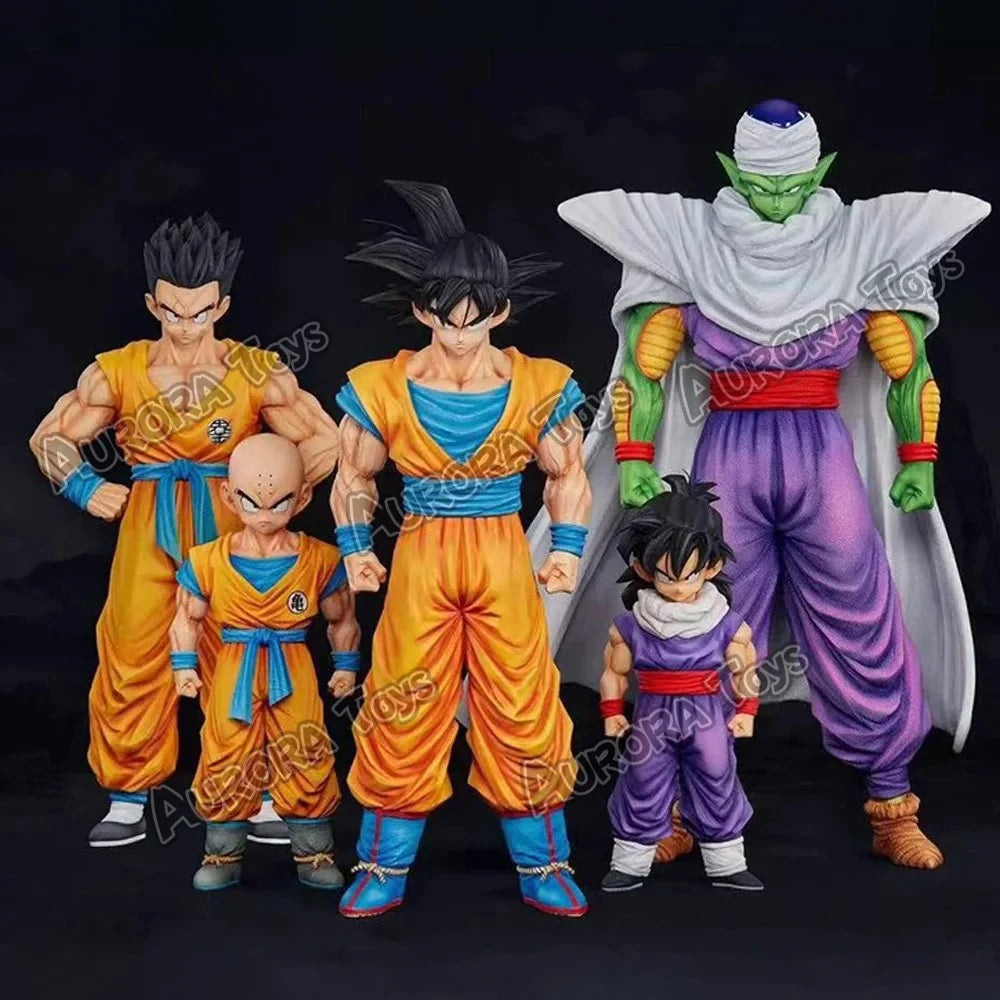 Anime Dragon Ball Z Figure Gohan/Krillin/Yamcha/Piccolo/Goku Figure PVC Collectible Model Toys Gifts