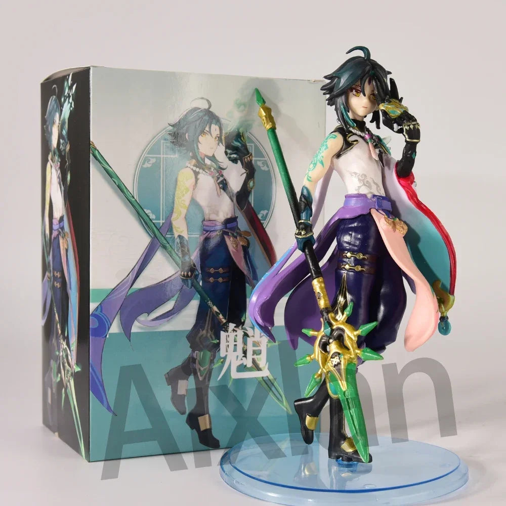 Anime Figure Raiden Shogun Ganyu Yae Miko PVC Action Figure Nahida Venti Figurine Collectible Model Toys Kid Gift