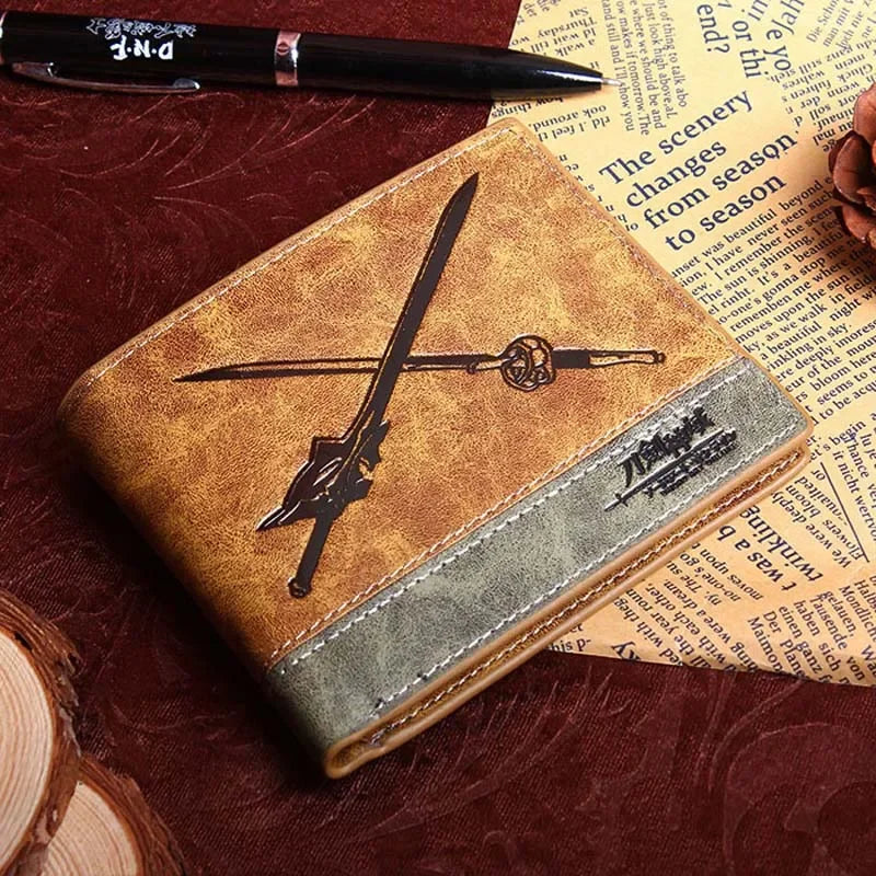 Anime Fullmetal Alchemist Wrath King Bradley Synthetic Leather Wallet Short Purse with Coin Pocket