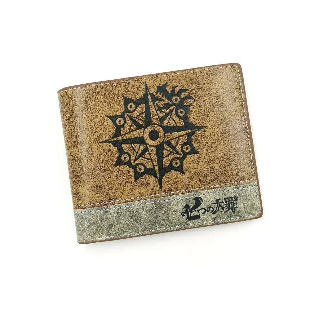 Anime Fullmetal Alchemist Wrath King Bradley Synthetic Leather Wallet Short Purse with Coin Pocket