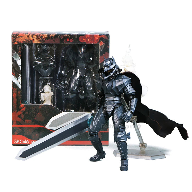 Anime Guts Figma Sp 046 Figures Ornaments Movable Collection 16cm Berserker Guts Action Figure Model Toys Child's Gifts