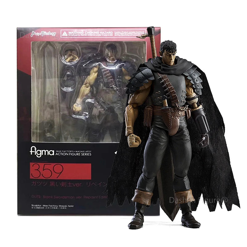 Anime Guts Figma Sp 046 Figures Ornaments Movable Collection 16cm Berserker Guts Action Figure Model Toys Child's Gifts