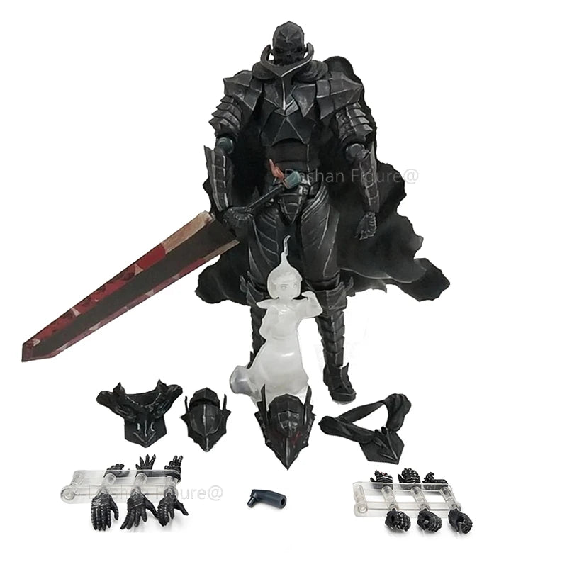 Anime Guts Figma Sp 046 Figures Ornaments Movable Collection 16cm Berserker Guts Action Figure Model Toys Child's Gifts