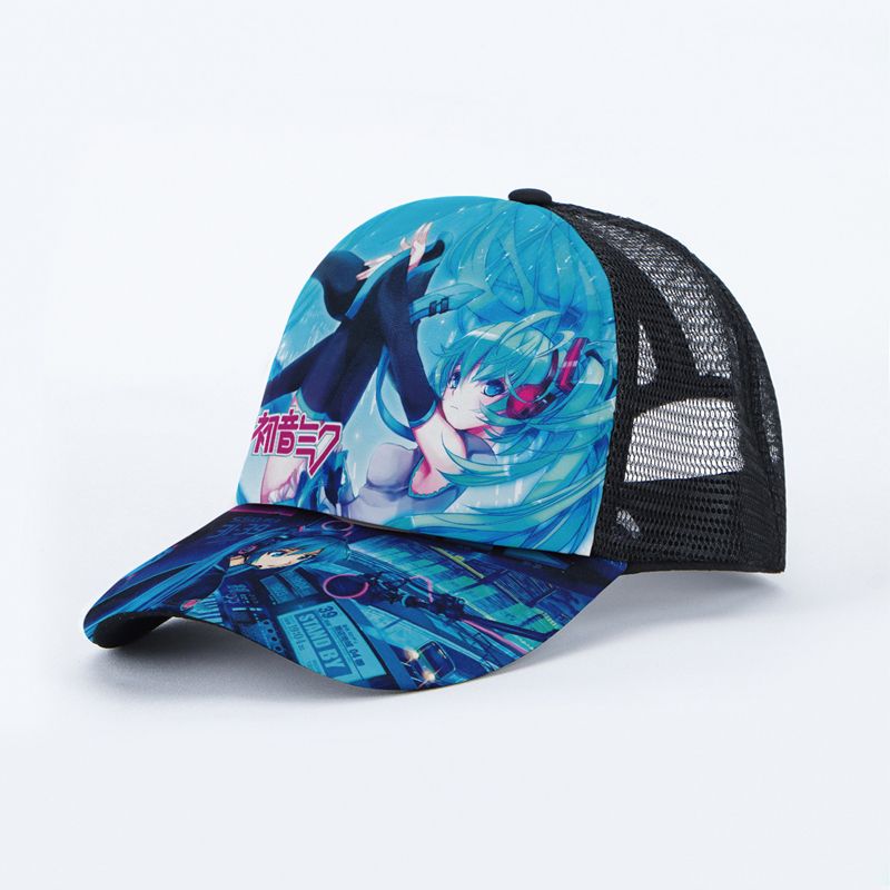 Anime Hat Naruto Luffy Demon Slayer Tanjiro Hat Student Men And Women Hip-hop Baseball Cap Sun Hat Trucker Hat