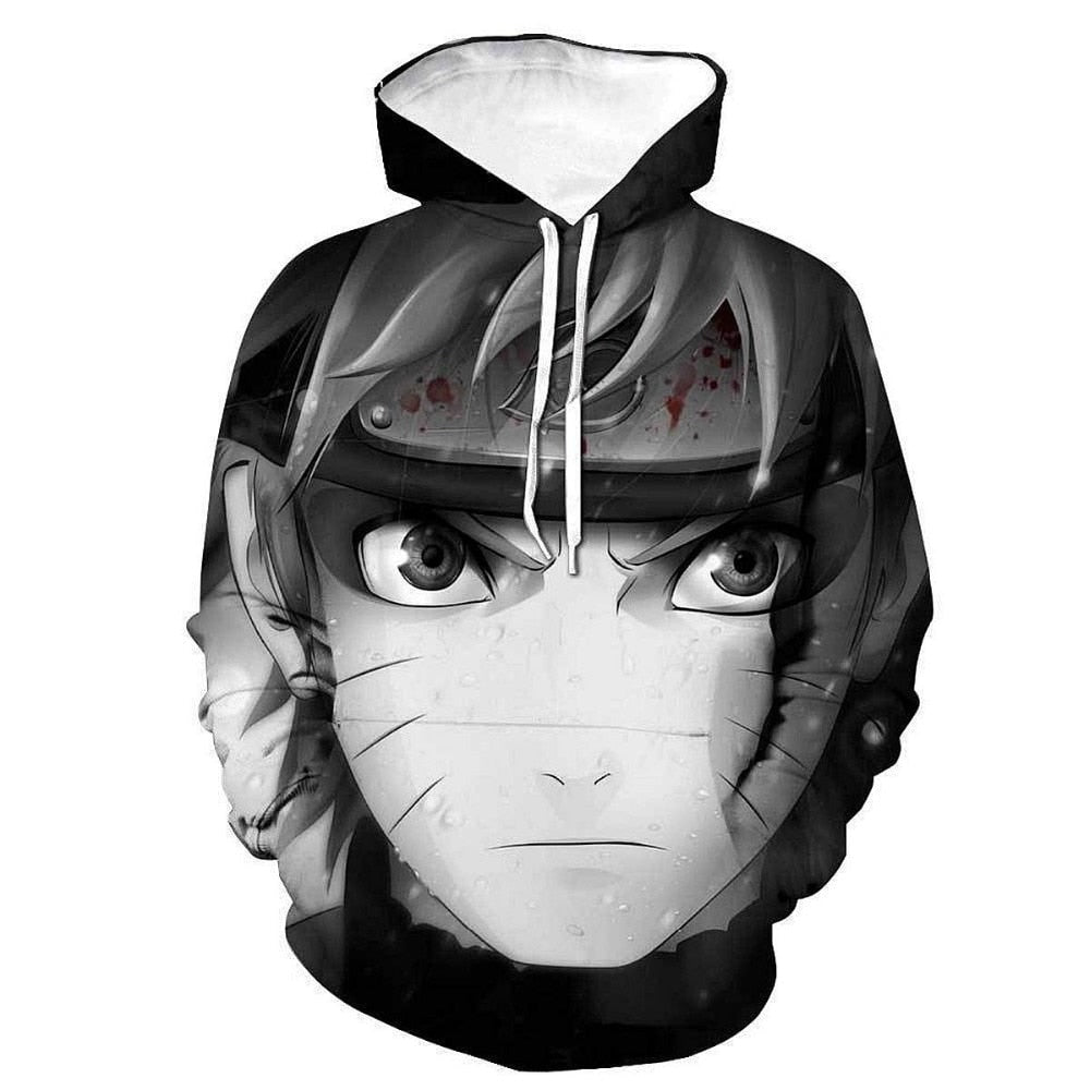 Anime Naruto 3D Hoodies Streetwear Sweatshirt Casual Hoody Men Women 3D Pullover Harajuku Tracksuit Male Hip Hop Hooded DropShip