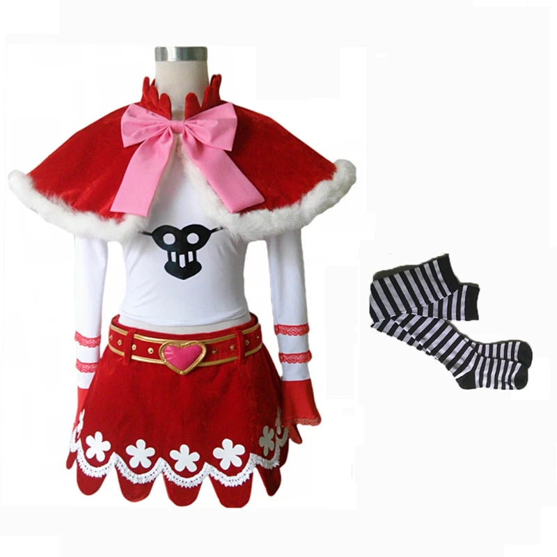 Anime Perona Princess Mononoke Cosplay Costumes Dress Vestido Halloween Costumes For Women Party Uniform Colthing Suit