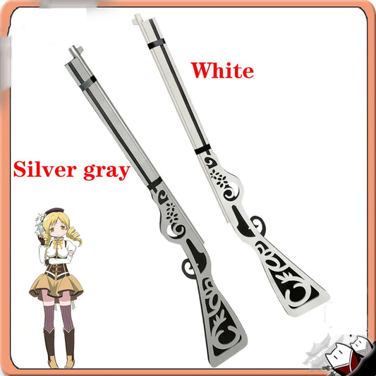 Anime Puella Magi Madoka Magica Tomoe Mami Cosplay Gun Weapon Prop Women Halloween Party Roleplay Clothing Props