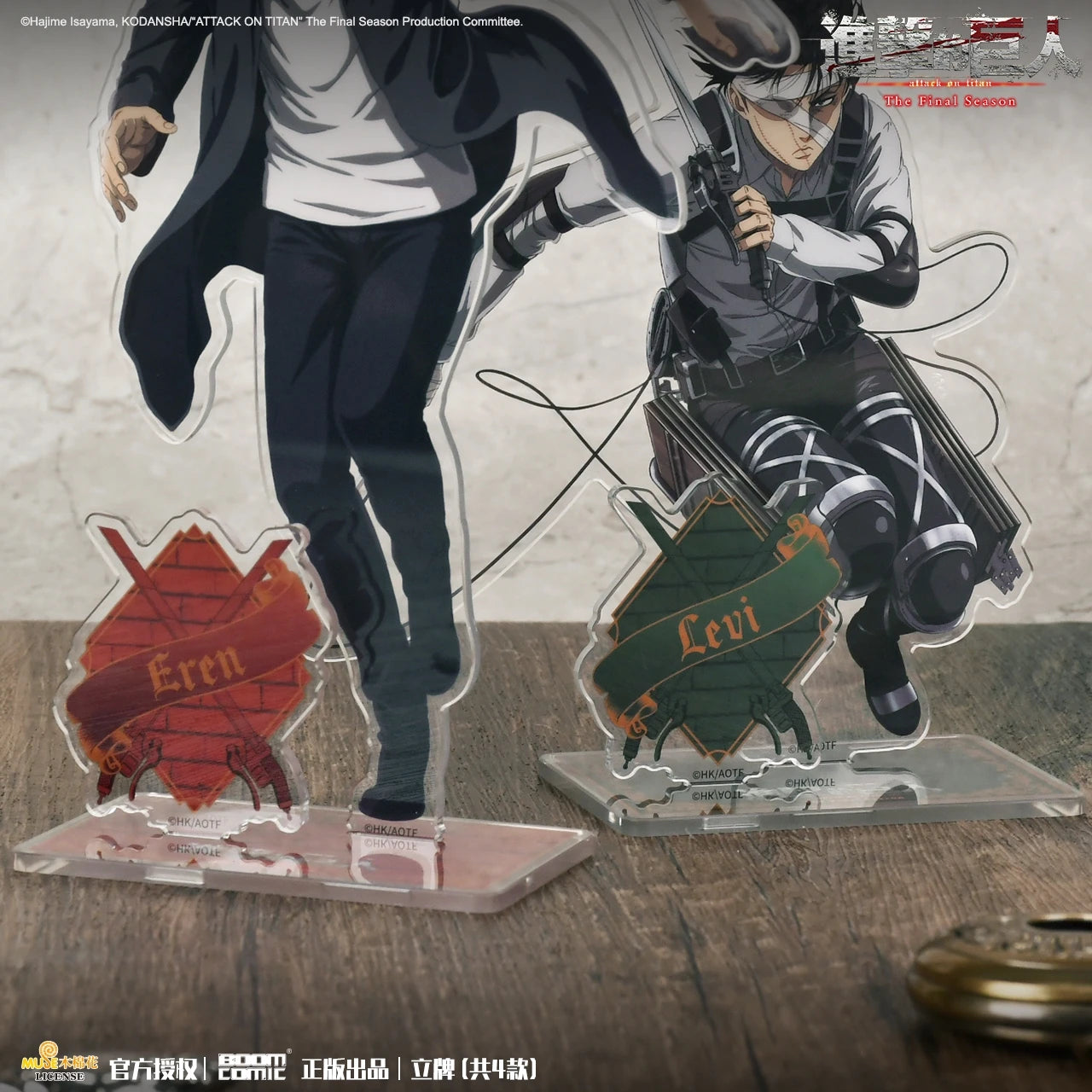 Anime Shingeki No Kyojin/Attack on Titan      Cosplay Acrylic Standing Sign  Ambitus