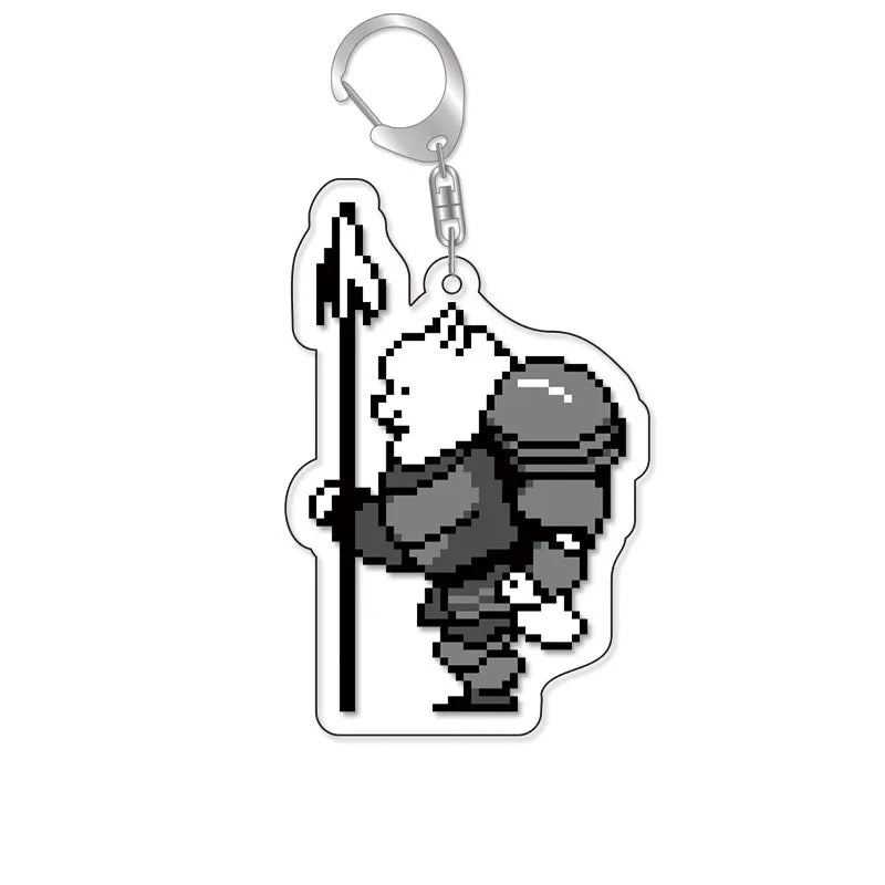 Anime Undertale Acrylic KeyChain Key Ring Men Women Car Cosplay Mobile Phone Bag Pendant Pendant Party Kids Gift Jewelry Toys