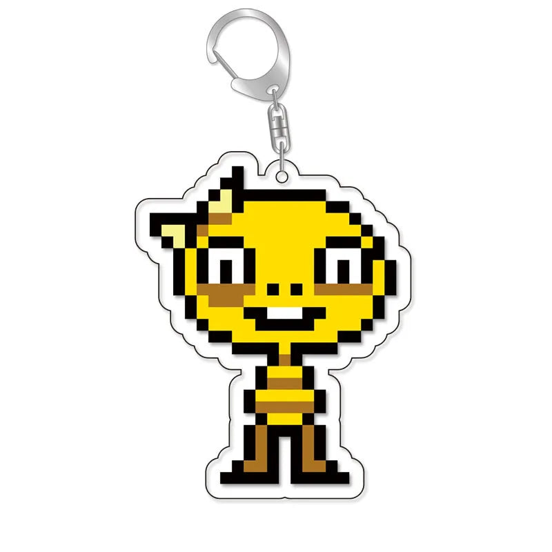 Anime Undertale Acrylic KeyChain Key Ring Men Women Car Cosplay Mobile Phone Bag Pendant Pendant Party Kids Gift Jewelry Toys