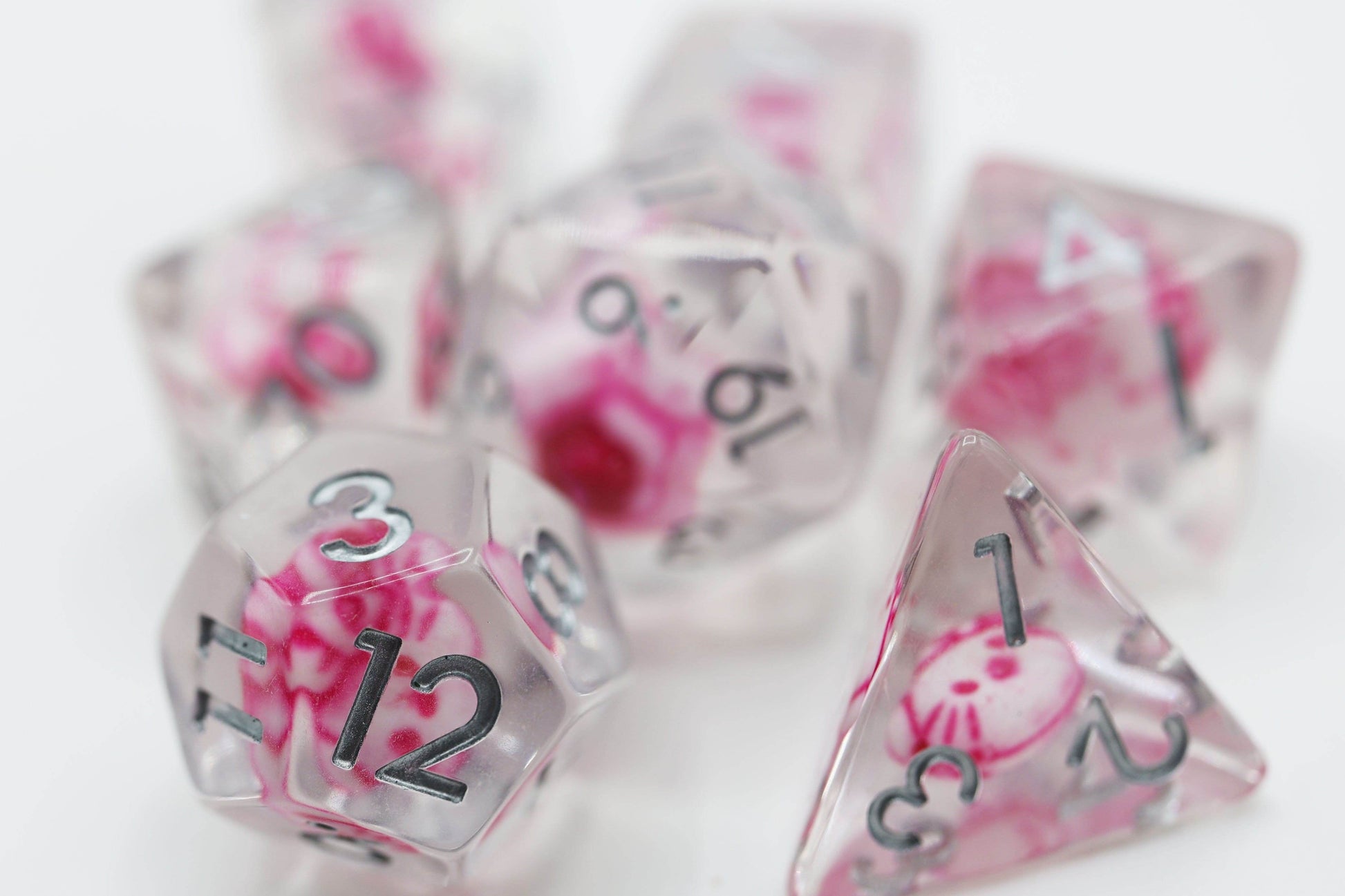 Anime Kitty RPG Dice Set - 