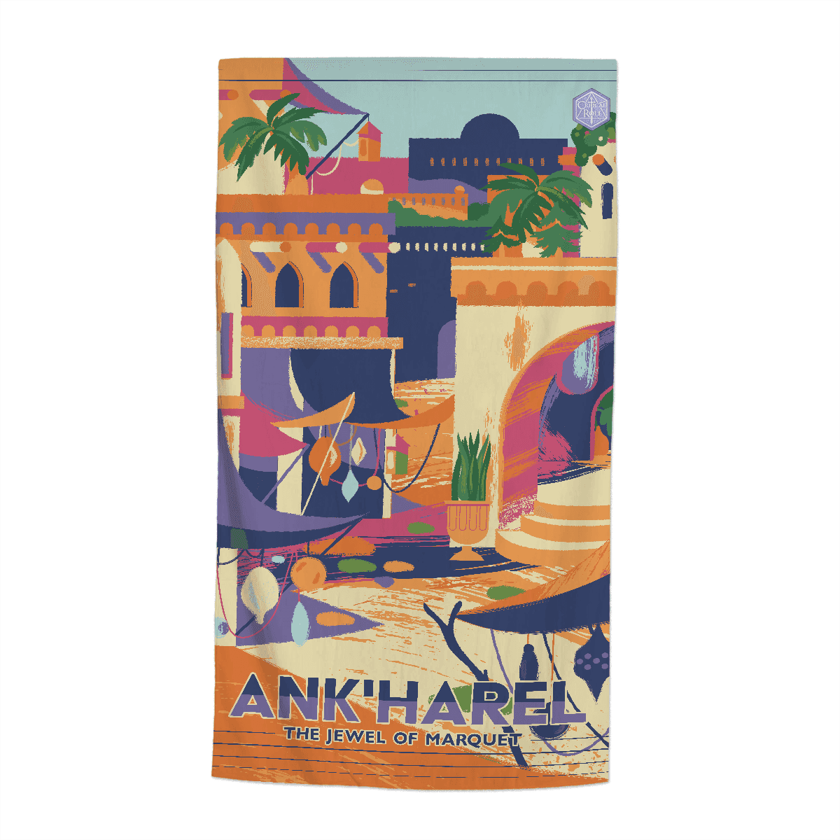 Critical Role: Jewel of Marquet Beach Towel - 