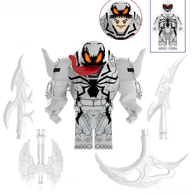 Anti-Venom Spider-Man Lego Minifigures Custom Toys 1
