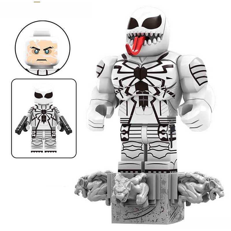 Anti-Venom Spider-Man Lego Minifigures Custom Toys 3
