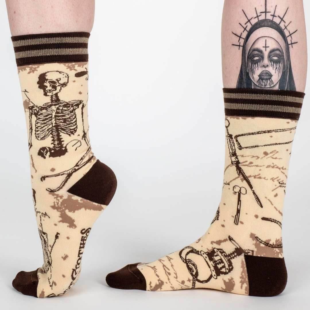 Antique Medical Crew Socks - 