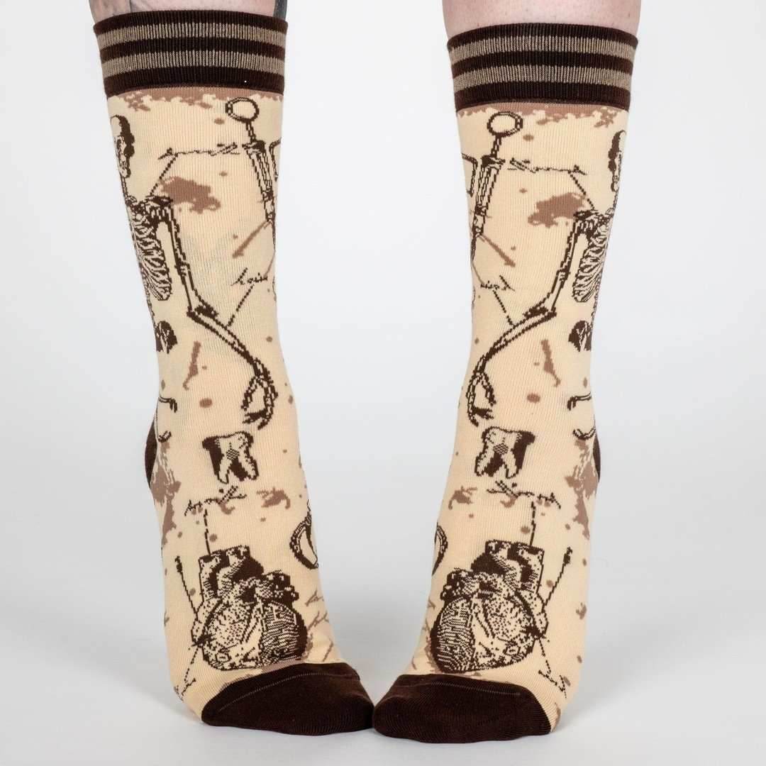 Antique Medical Crew Socks - 