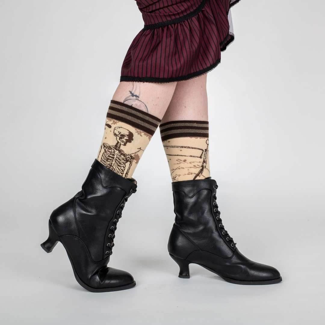 Antique Medical Crew Socks - 