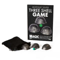 Metal Antique Silver 3 Shell Game