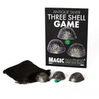 Metal Antique Silver 3 Shell Game