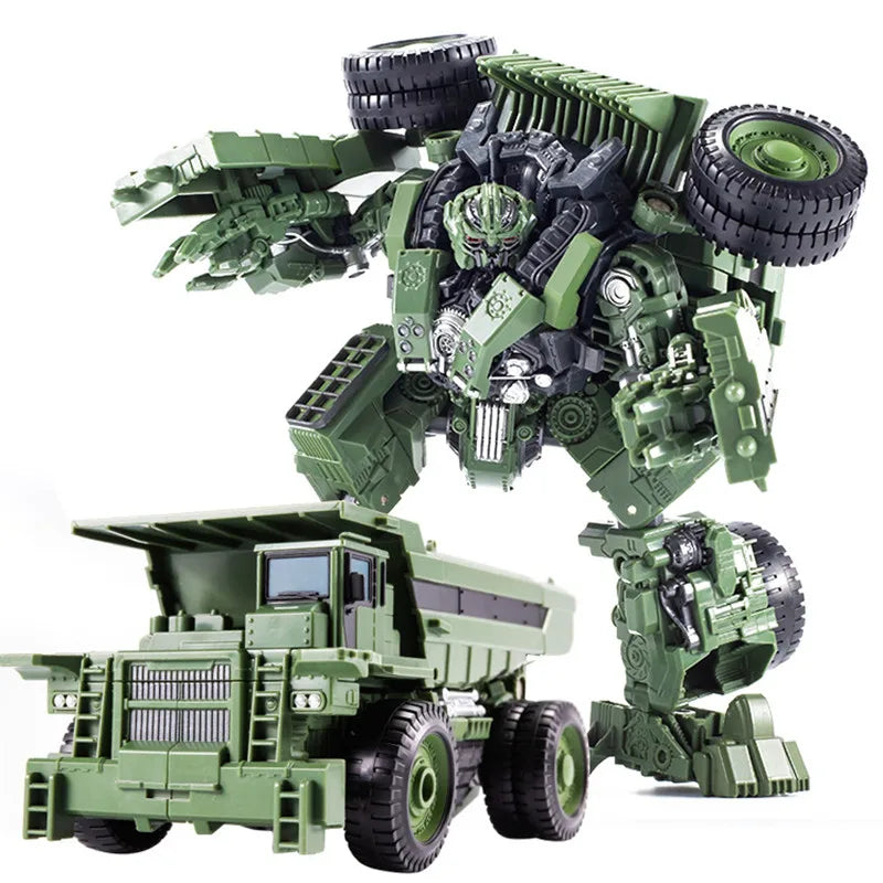 AOYI NEW 8 IN 1 Devastator Transformation Movie Toys Anime Action Figure Cool Engineering Vehicles Mode Robot Car Boy DD04 DD03