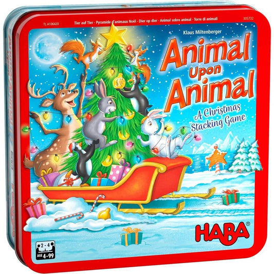Animal Upon Animal: A Christmas Stacking Game - 