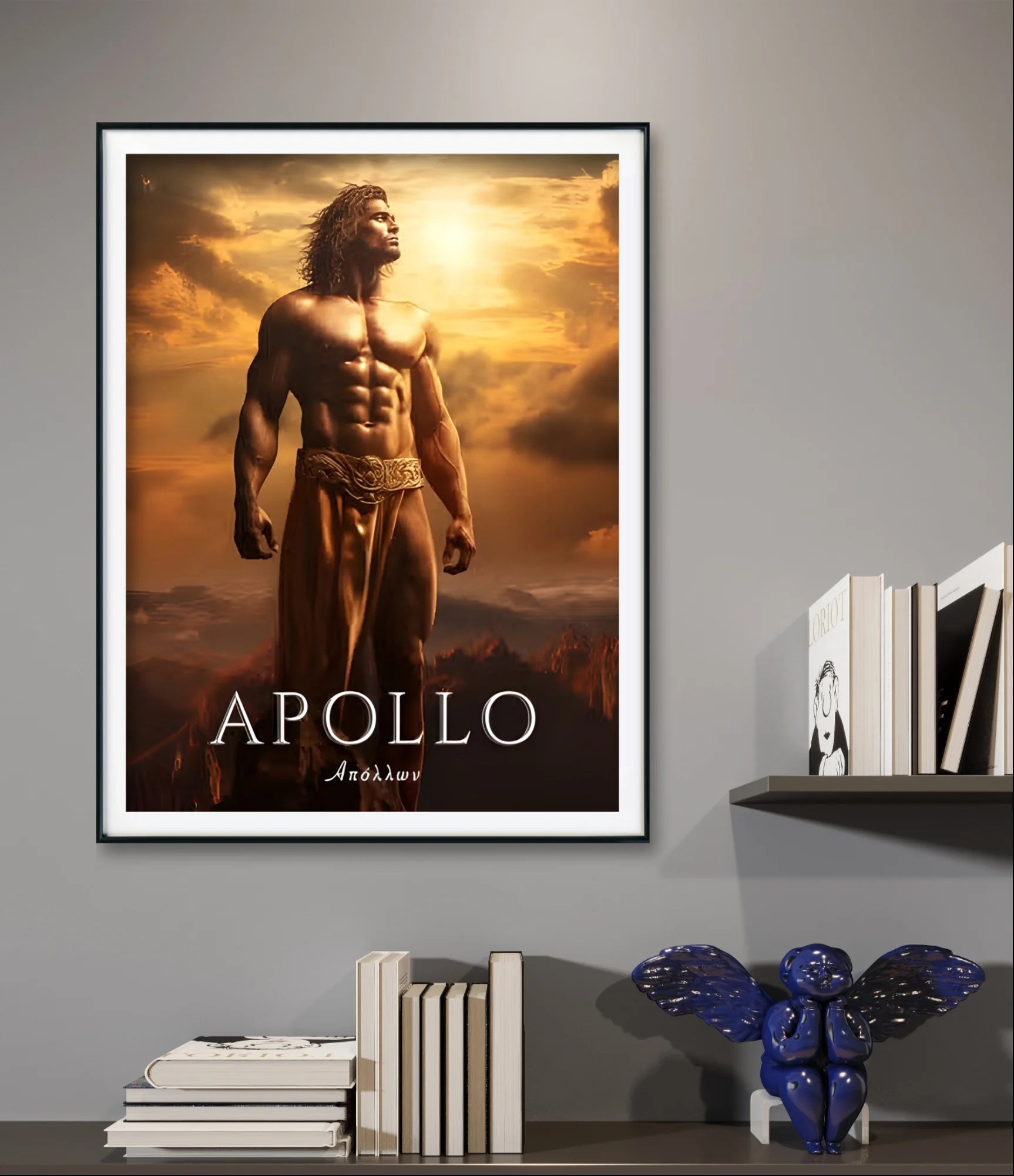 Apollo Diy Diamond Painting Greek Mythology 5D Diamond Embroidery Cross Stitch Kit God of light Home Bedroom Wall Decor Crafts