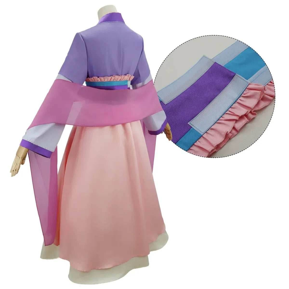 Hanfu Cosplay Dress – Maomao Apothecary Diaries Outfit - Wig Only / S