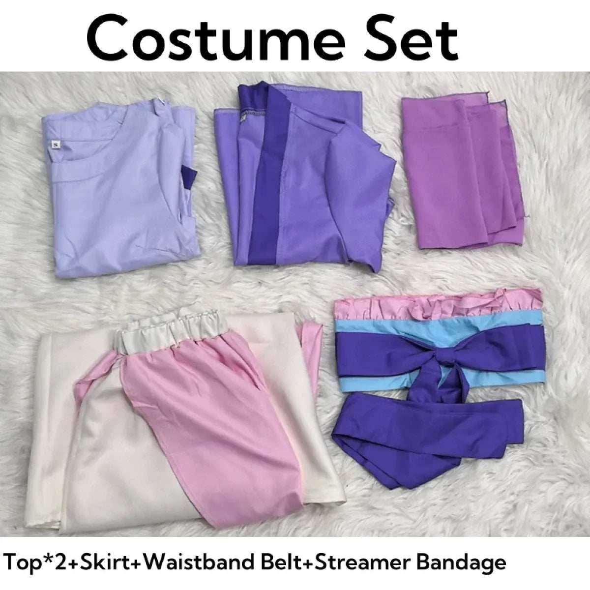 Hanfu Cosplay Dress – Maomao Apothecary Diaries Outfit - Wig Only / S