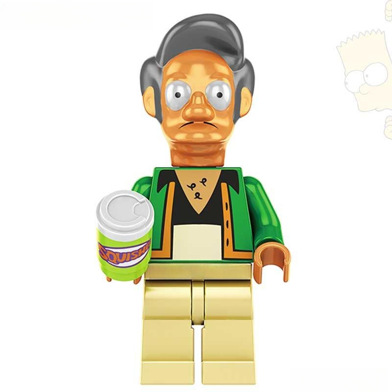 Apu | The Simpsons Lego Minifigures Custom toys