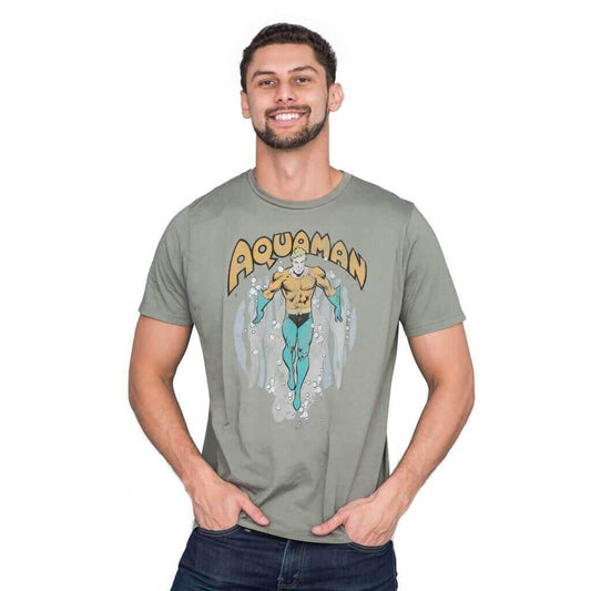Aquaman Rising Clay Adult T-shirt - S