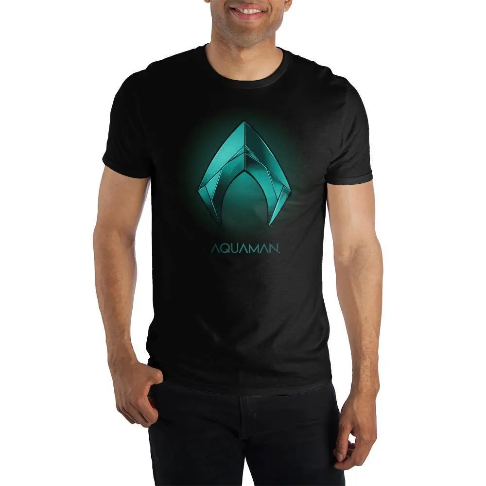 Aquaman Symbol Shirt DC Comics Tee Aquaman TShirt DC Comics Shirt Aquaman Tee