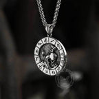 Aquarius Stainless Steel Pendant - 
